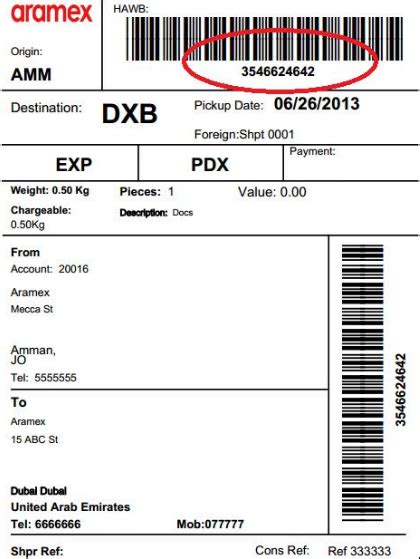aramex tracking by reference number